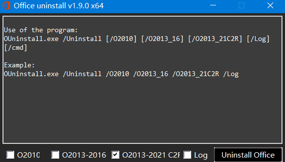 office 2010-2021 第三方卸载工具，一键卸载电脑Office软件-123资源网